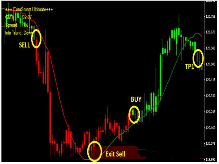 MT4 Euro Smart Lite经典的趋势跟踪系统 外汇交易系统下载