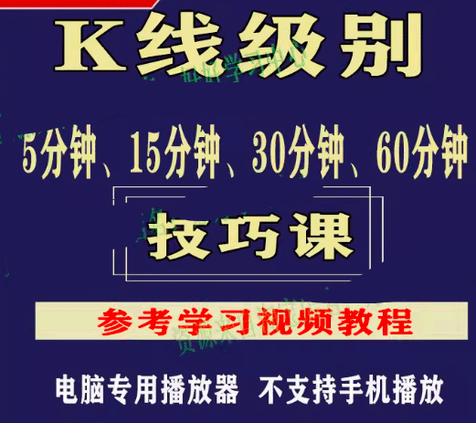 外汇股票期货5分钟15分钟30分钟60分钟K线级别实战技巧视频教程