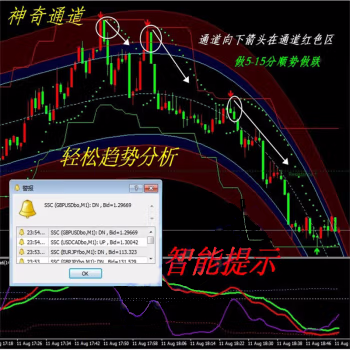 <h1>彩虹通道系统MT4技术指标黄金白银原油外汇分析模板</h1>