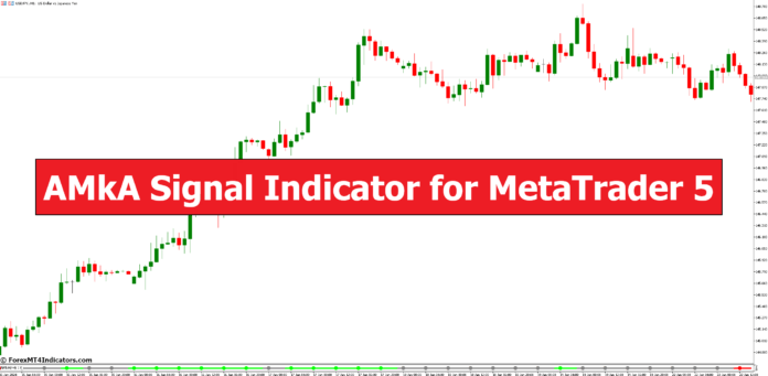 <h1>MT5的AMkA信号指标 外汇交易指标</h1>